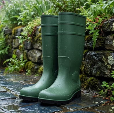 tall-green-waterproof-wellington-boots-for-farming-and-garden-work